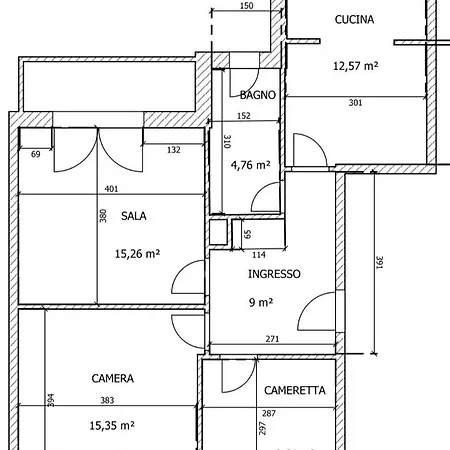 Casa Lelia, 86 M2, Beach, Gaslini Генуя